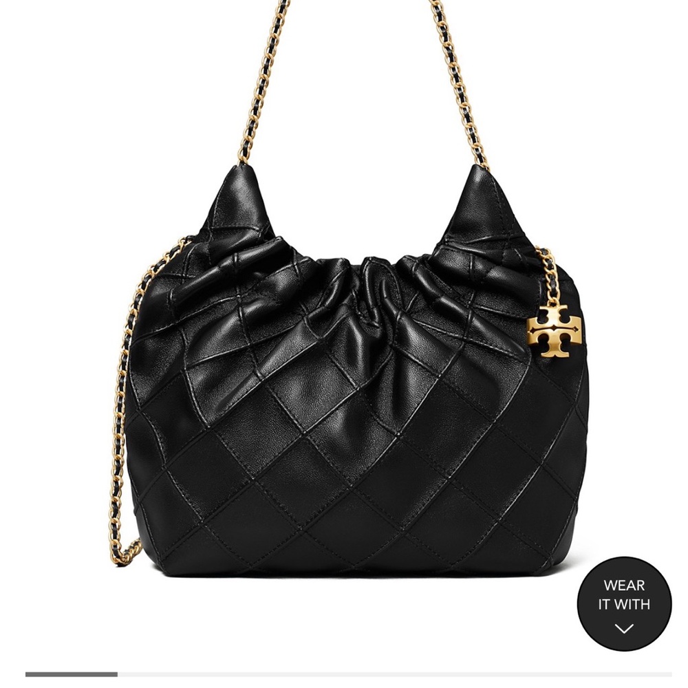 Tory Burch Mini Fleming Hobo Bag